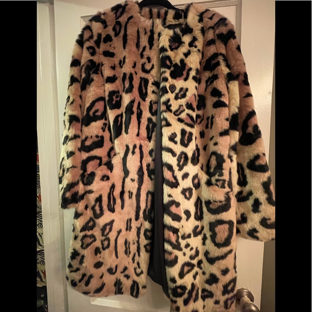 UGG faux fur coat